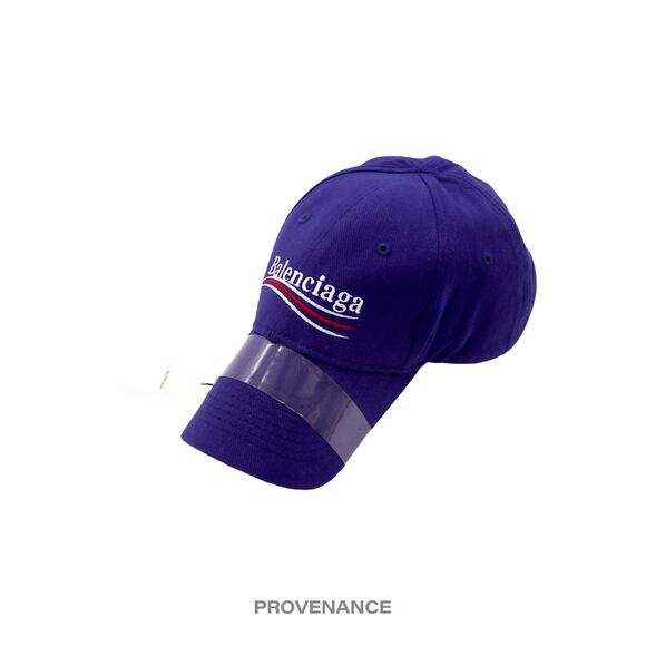 🔴 Balenciaga Political Campaign Cap Hat - Archetype Blue - Picture 2 of 10